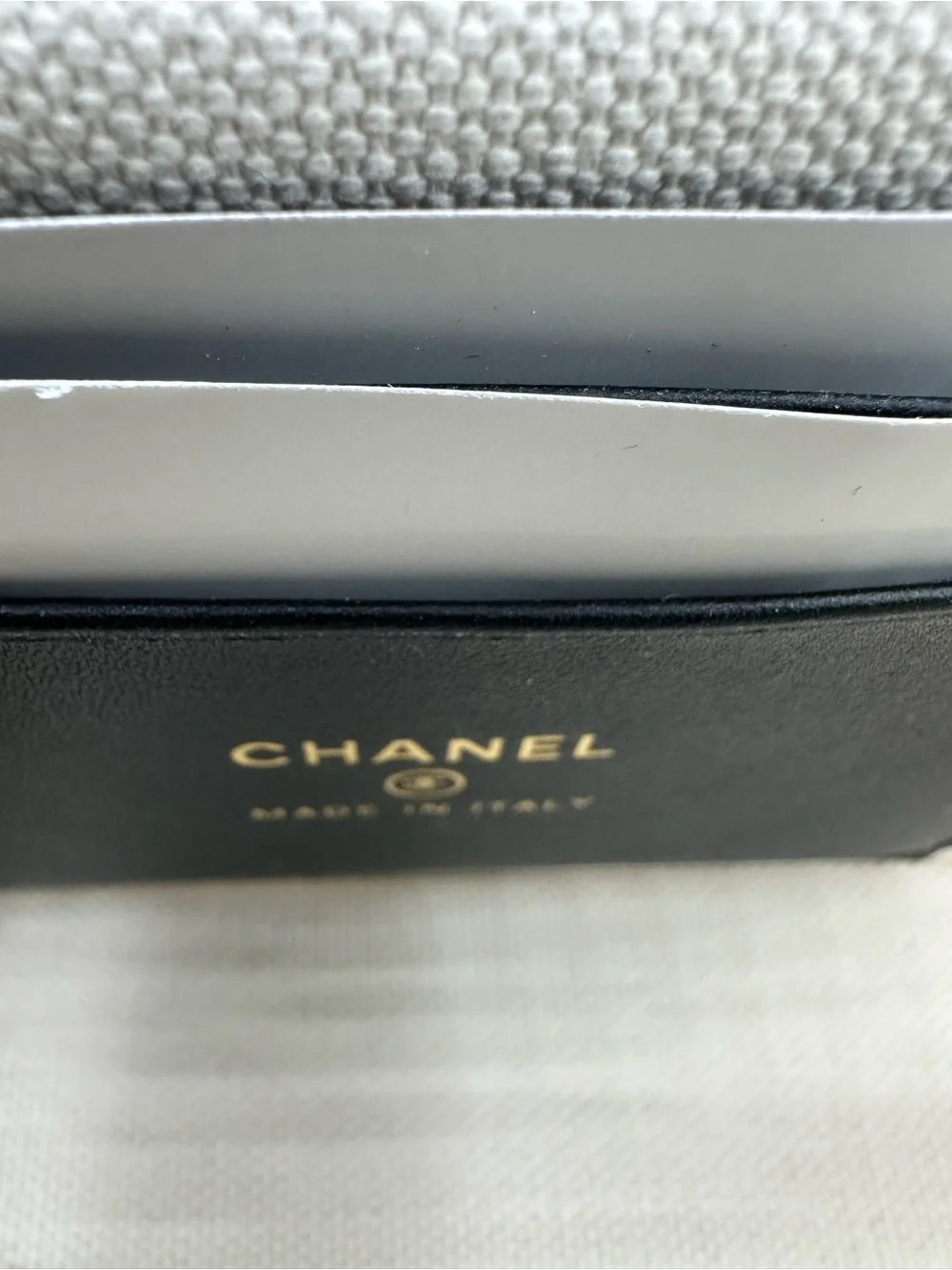 Chanel coco beach slim vanity tweed ecru - Picture 5 of 10